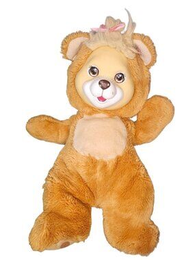 HASBRO‎ VTG 90s BABY CUB SURPRISE BEAR PLUSH Brown No Babies 1992 8802
